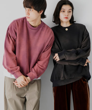 『ユニセックス』ヴィンテージライクスウェット
