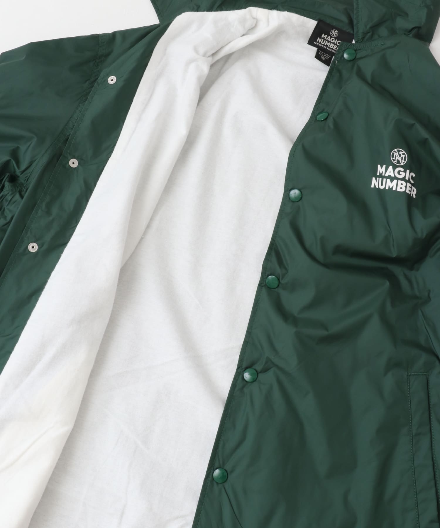 MAGIC NUMBER SEEYOUINTHEWATER COACH JACKET[LM46-24AW-MN020