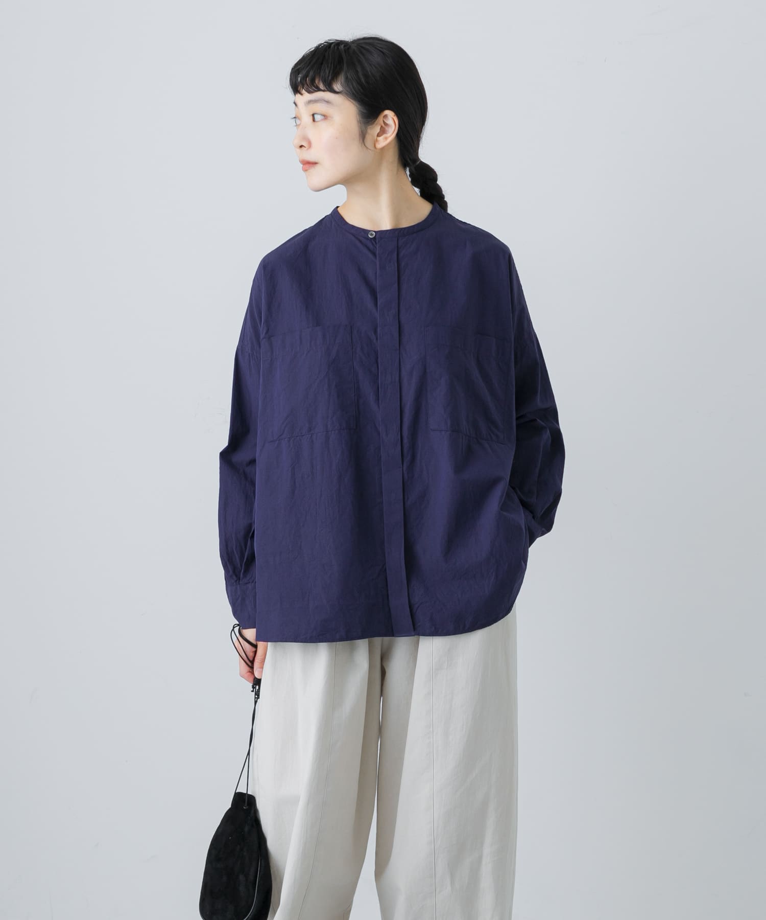 【メーカー再生品】 コットンダブルポケットワイドシャツ[GA46-23M009]｜URBAN ワンピース