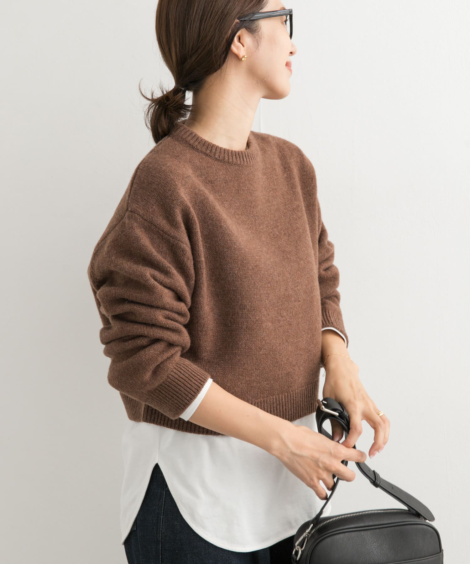 4サイズ展開』手洗い可 WOOL100% クルーネックニット[DR37-12X716]｜URBAN RESEARCH公式ファッション通販