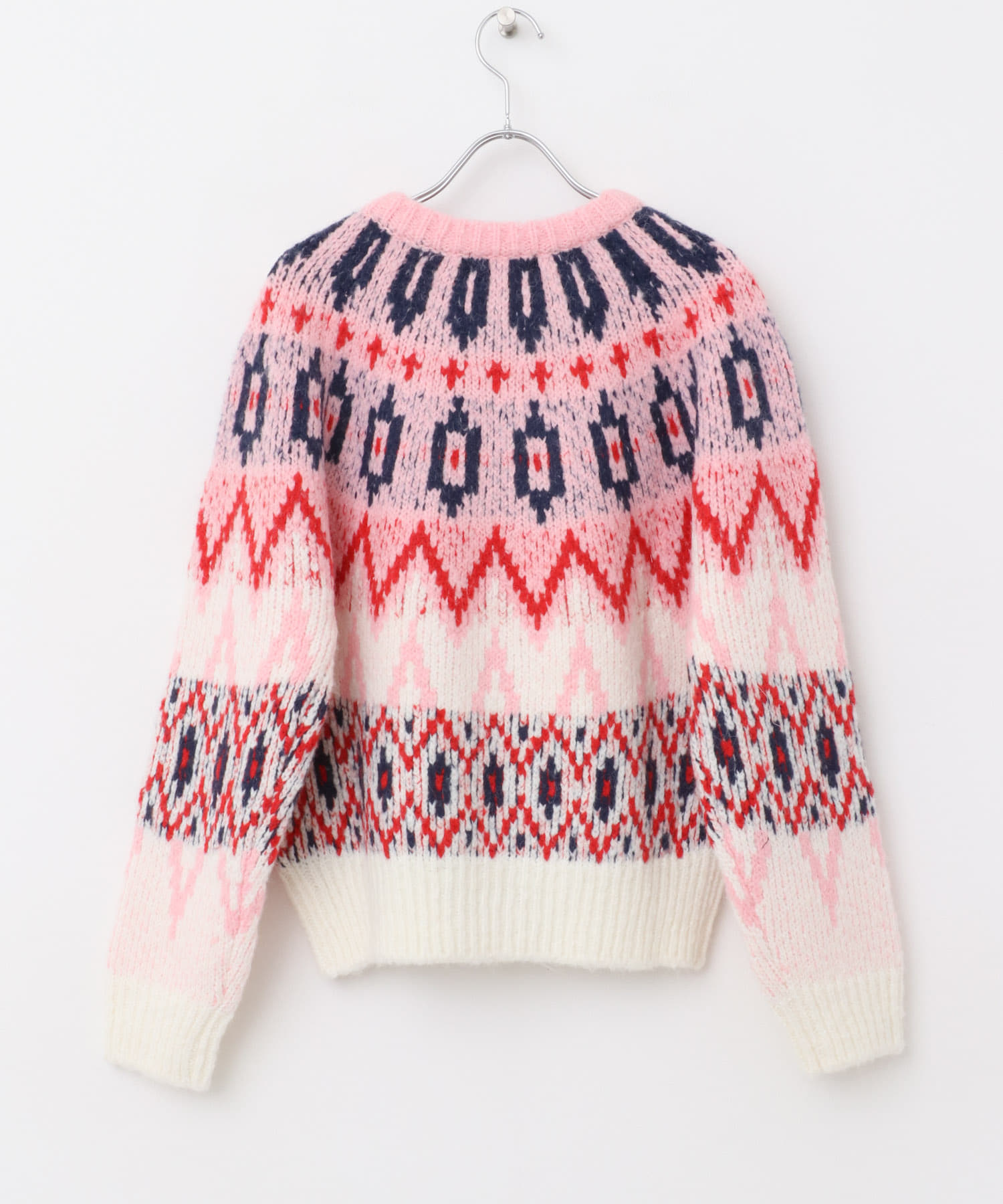 VITALSIGN ColorCascade Knit Pullover[AW47-22S162]｜URBAN