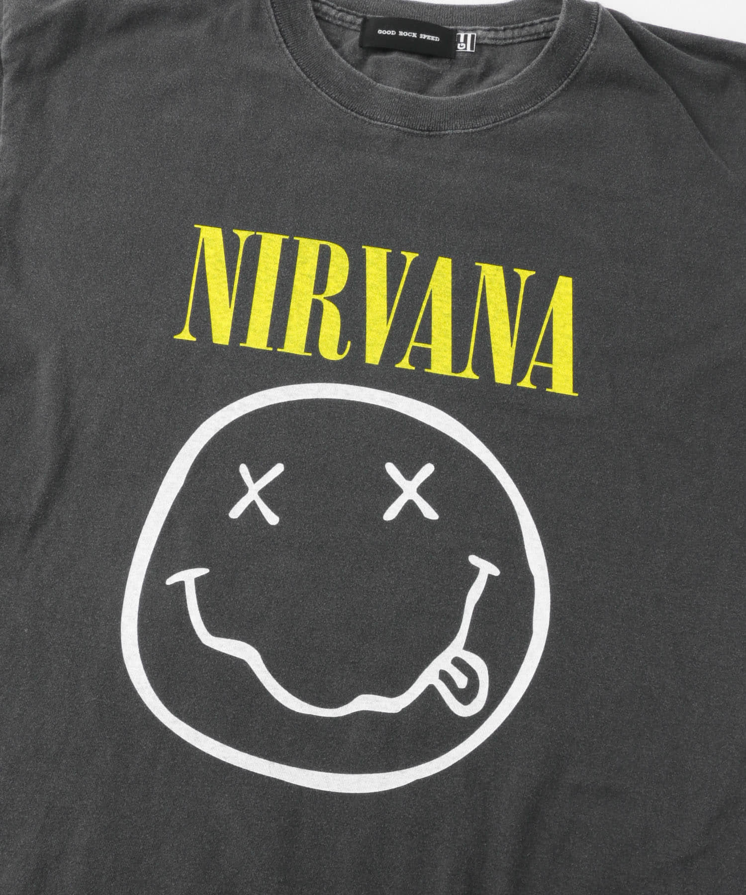 GOOD ROCK SPEED NIRVANA T-SHIRTS[LWA5-25NVN002W]｜URBAN