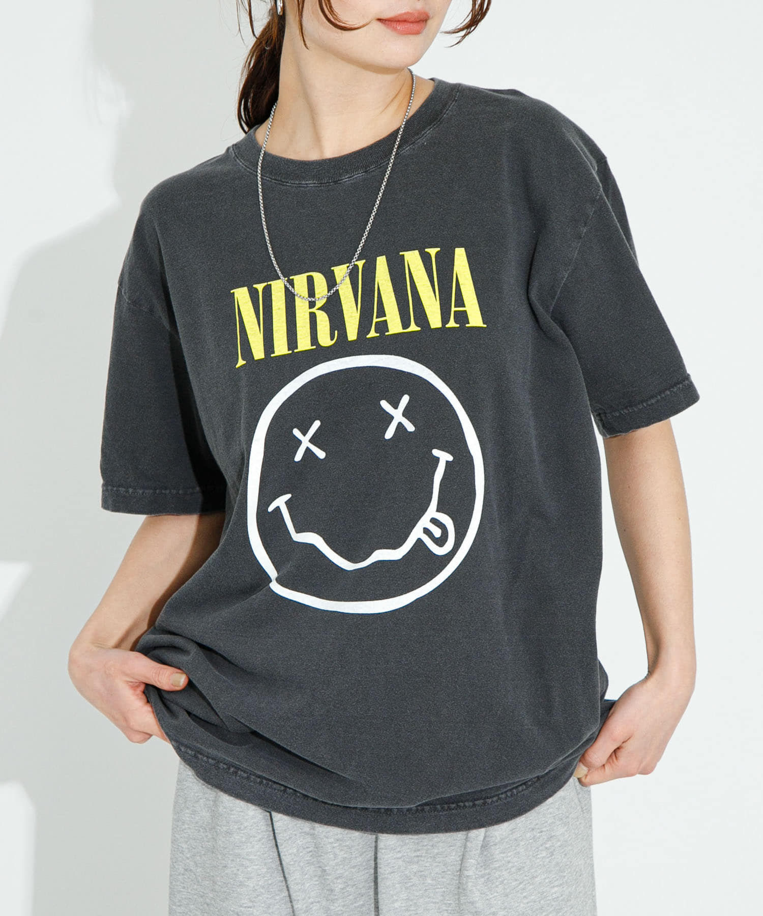 GOOD ROCK SPEED NIRVANA T-SHIRTS[LWA5-25NVN002W]｜URBAN