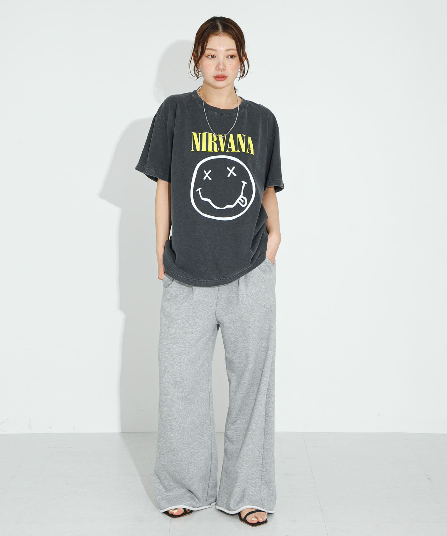 GOOD ROCK SPEED NIRVANA T-SHIRTS[LWA5-25NVN002W]｜URBAN