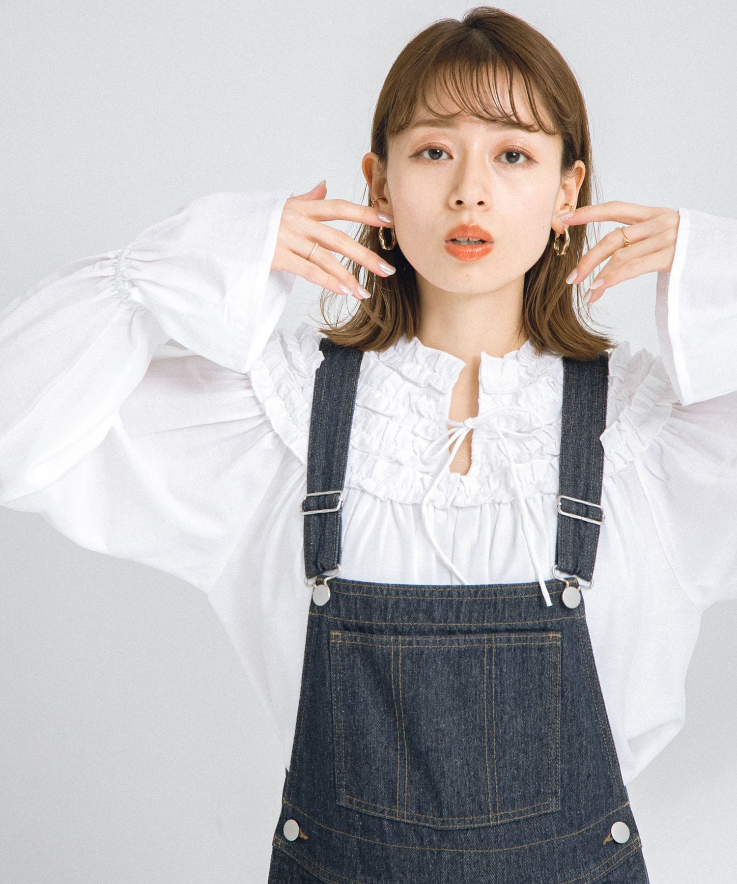 最適な材料 みな ！Leilian フラワー プリント チュニック