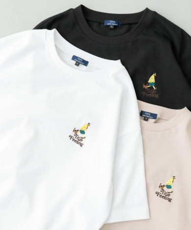 ojisampo 刺繍Tシャツ
