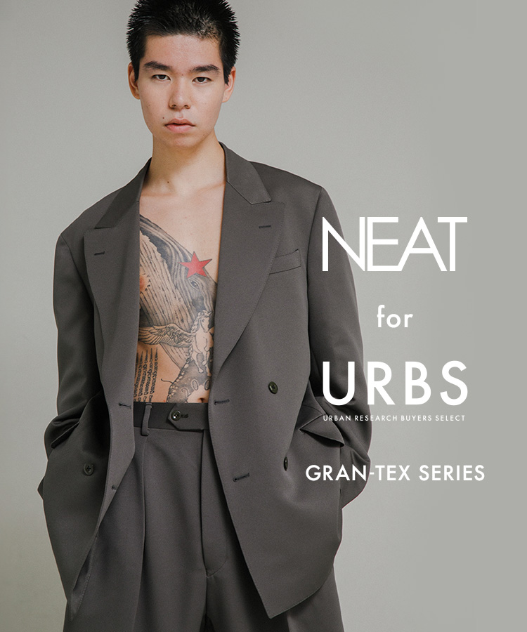 【売れ筋】 NEAT for URBS GRAN-TEX SERIES｜URBS｜URBAN RESEARCH公式 スーツ