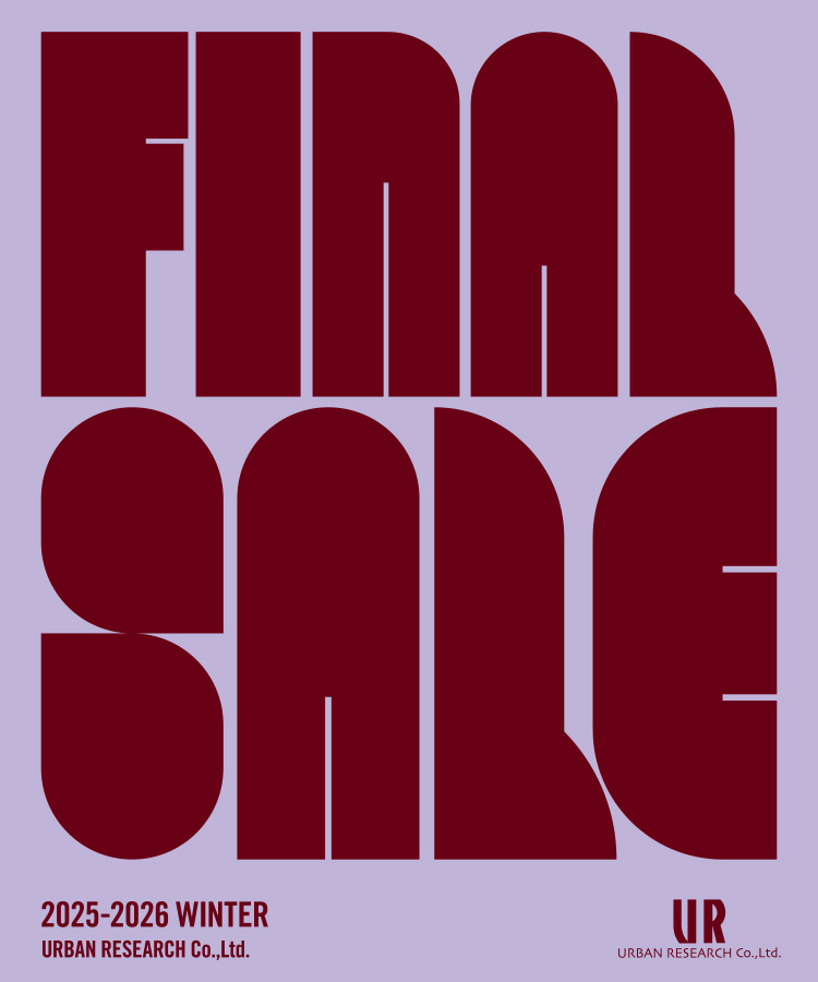 UR ONLINE STORE WINTER FINAL SALE 2026年1月22日(木) 0:00～