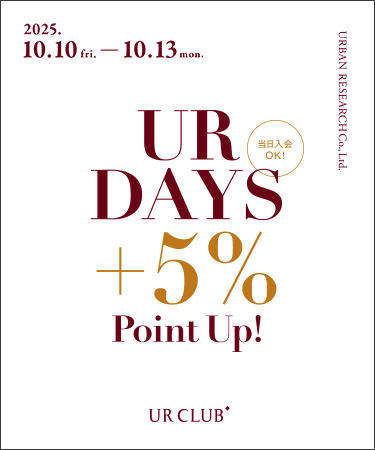 UR CLUB　UR DAYS +5%ポイントUPキャンペーン