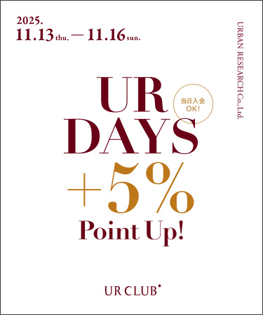UR CLUB　UR DAYS +5%ポイントUPキャンペーン