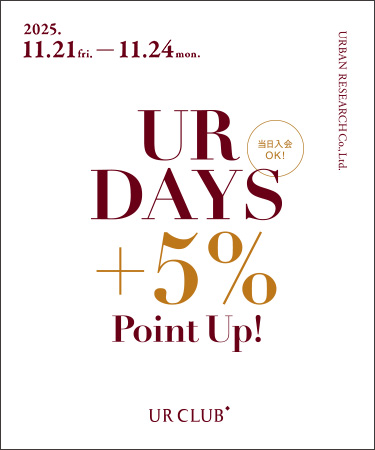 UR CLUB　UR DAYS +5%ポイントUPキャンペーン