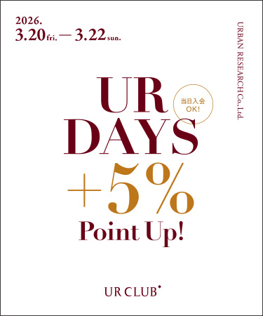 UR CLUB　UR DAYS +5%ポイントUPキャンペーン