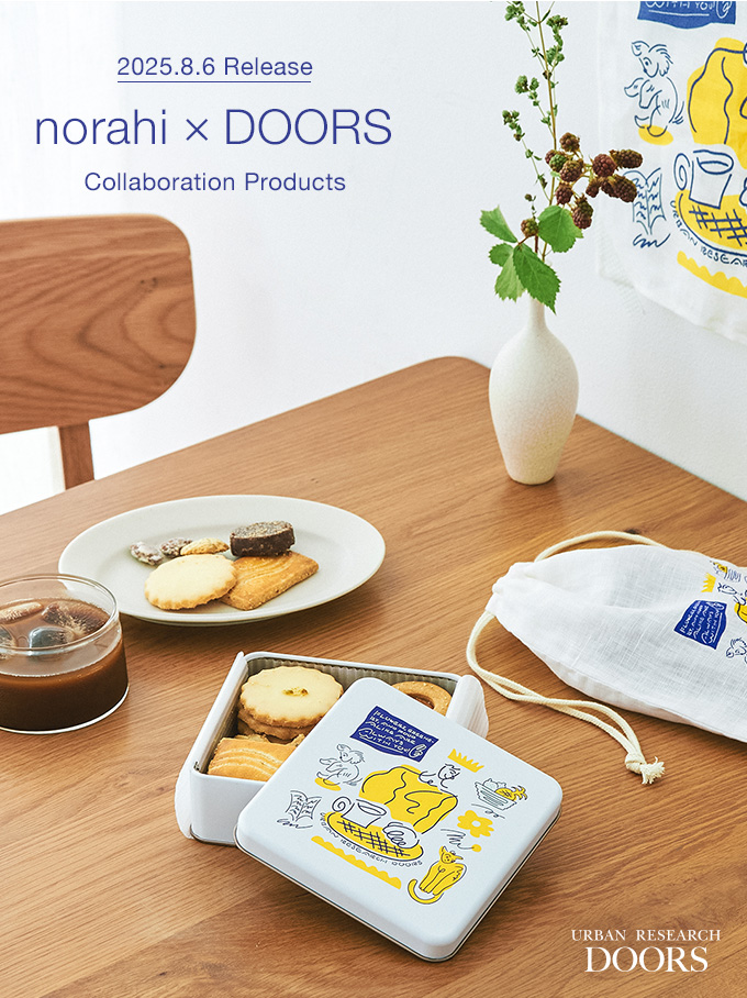 イラストレーターnorahiとDOORSの世界がひとつに。コラボレーションプロダクト発売！