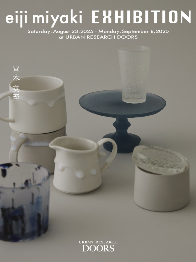 宮木 英至 / eiji miyaki EXHIBITION – URBAN RESEARCH MEDIA