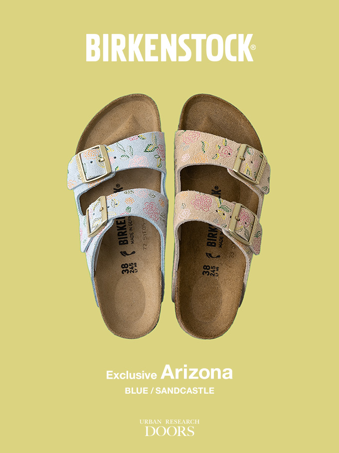 BIRKENSTOCKよりURBAN RESEARCH DOORS限定 花柄のARIZONAが登場 BIRKENSTOCKよりURBAN RESEARCH DOORS限定 花柄のARIZONAが登場
