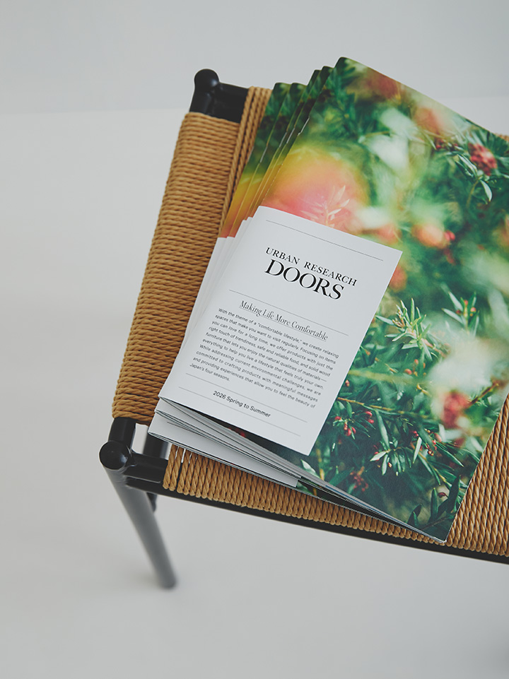配布開始】URBAN RESEARCH DOORSがお届けする、春から夏へ。暮らしを