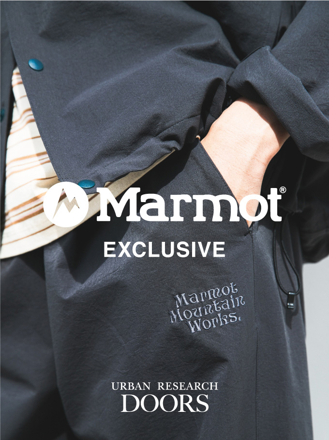 Marmot × URBAN RESEARCH DOORS 2026 SS EXCLUSIVE ITEMS – URBAN