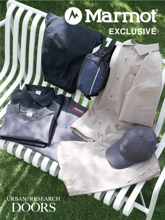 Marmot　アサイラム Marmot × URBAN RESEARCH DOORS 2026 SS EXCLUSIVE ITEMS – URBAN