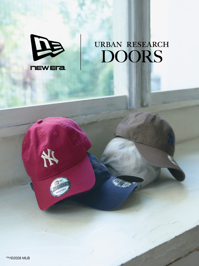 昨年即完のDOORS別注NEW ERA®「9TWENTY™」が秋冬仕様の配色を纏い再
