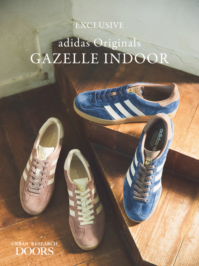 【最終値引き‼️】 Originals GAZELLE INDOOR adidas OriginalsよりURBAN RESEARCH DOORS 限定モデル『GAZELLE