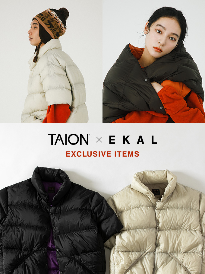 TAION / EKAL 2025 AW別注アウターが登場