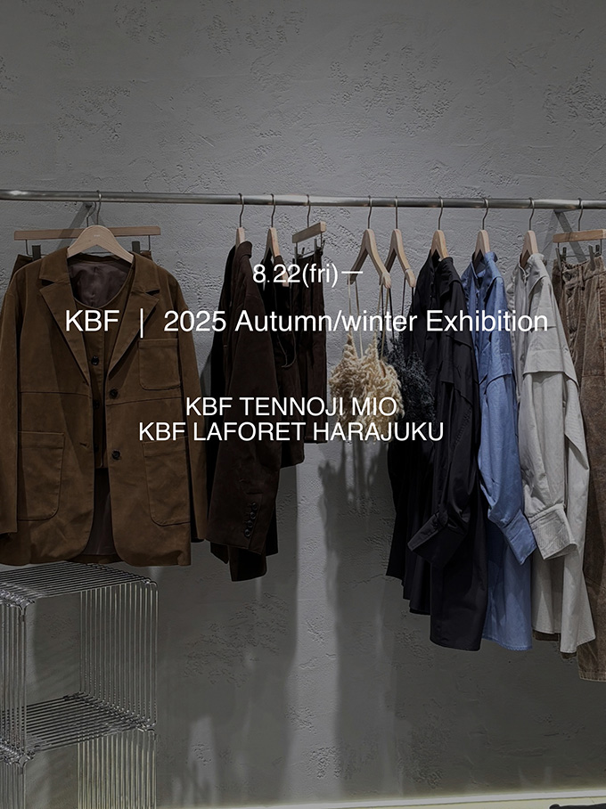 8.22(fri) KBF 2025 Autumn/Winter Exhibition