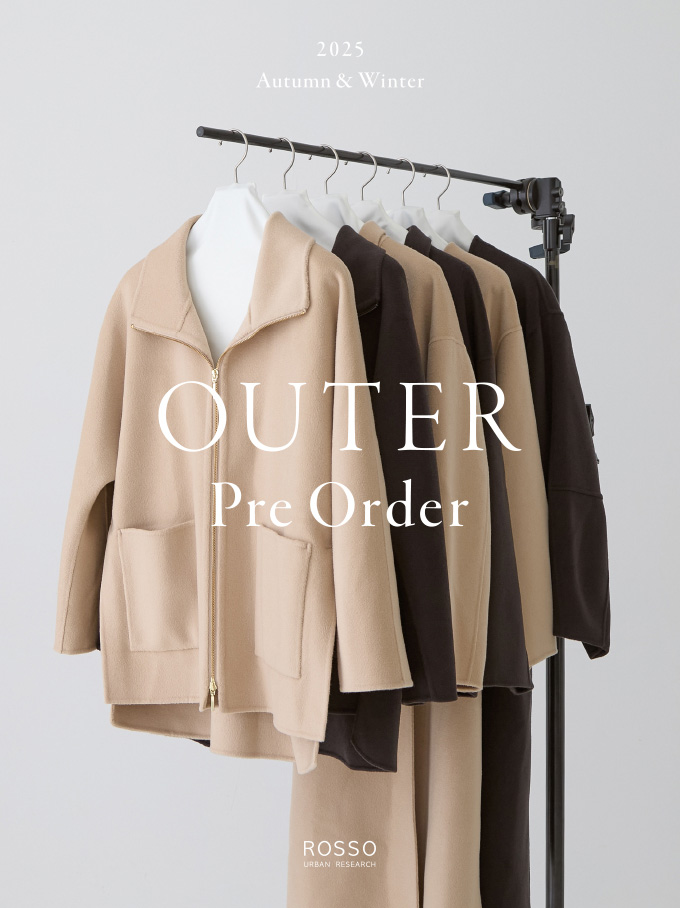 ROSSO店舗 OUTER PRE ORDER EVENT