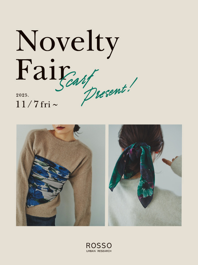 URBAN RESEARCH ROSSO 2025 A/W NOVELTY FAIR – URBAN RESEARCH MEDIA
