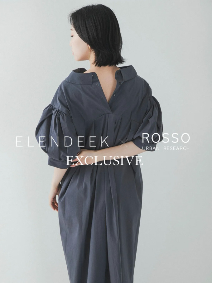 ELENDEEK × ROSSO Exclusive Color One-piece