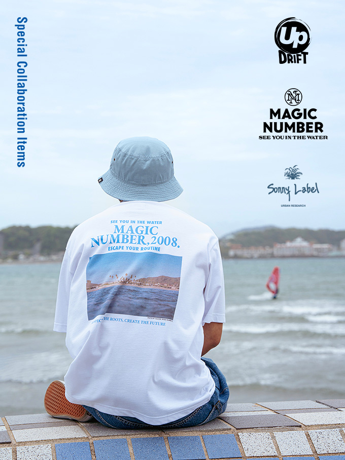 UpDRIFT × MAGIC NUMBER × Sonny Label スペシャルコラボレーション