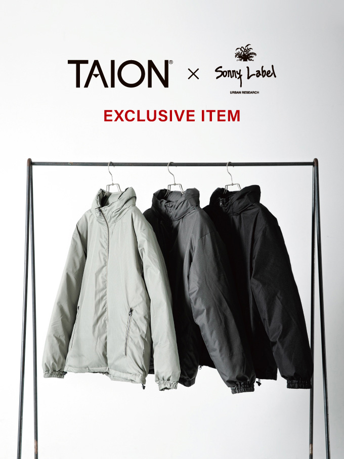 URBAN RESEARCH Sonny Label ダウン　アウター TAION × URBAN RESEARCH Sonny Label 別注アウターが登場！ – URBAN