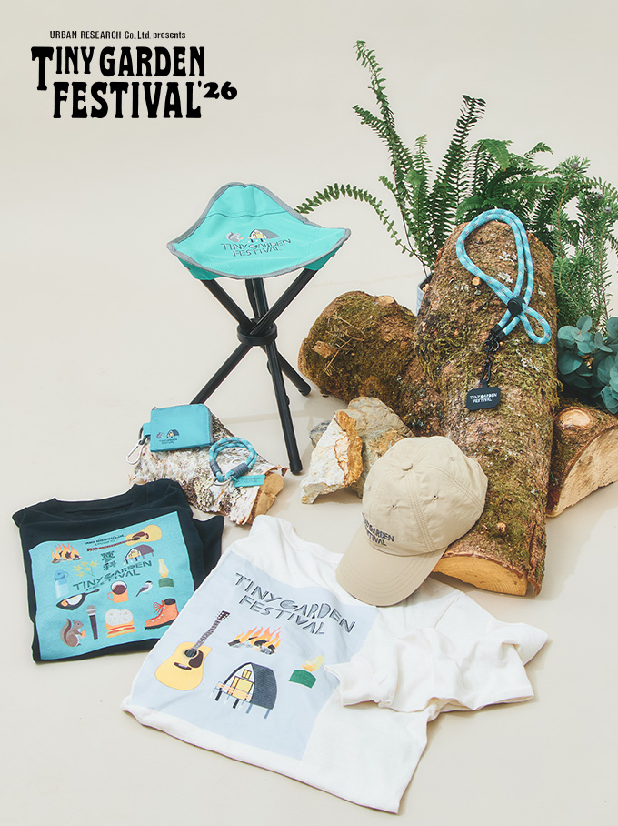 TINY GARDEN FESTIVAL 2026 OFFICIAL GOODS – URBAN RESEARCH MEDIA
