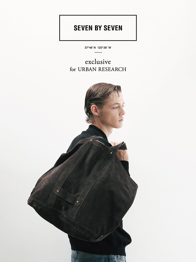 SEVEN BY SEVEN の大人気LETHER TOTE BAGをスペシャルカラーで別注