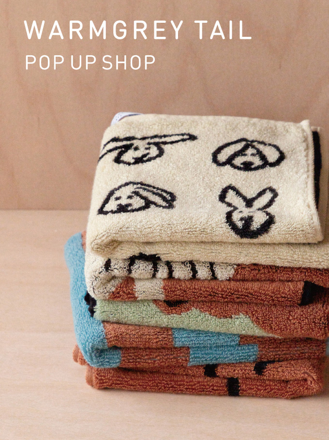 韓国発「WARMGREY TAIL（ウォームグレイテール）」POP UP 開催