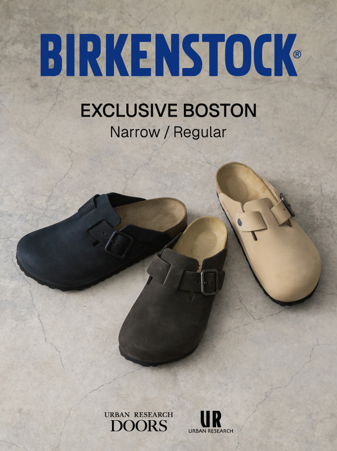 BIRKENSTOCKからURBAN RESEARCH / URBAN RESEARCH DOORSのEXCLUSIVE