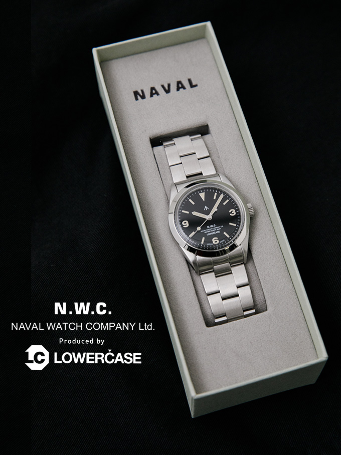 NAVAL WATCH produced by LOWERCASE 第四弾発売 – URBAN RESEARCH MEDIA