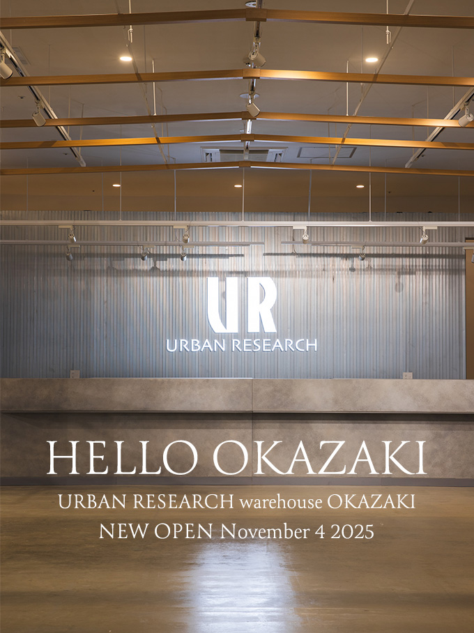 URBAN RESEARCH warehouse 三井アウトレットパーク岡崎店 NEW OPEN！