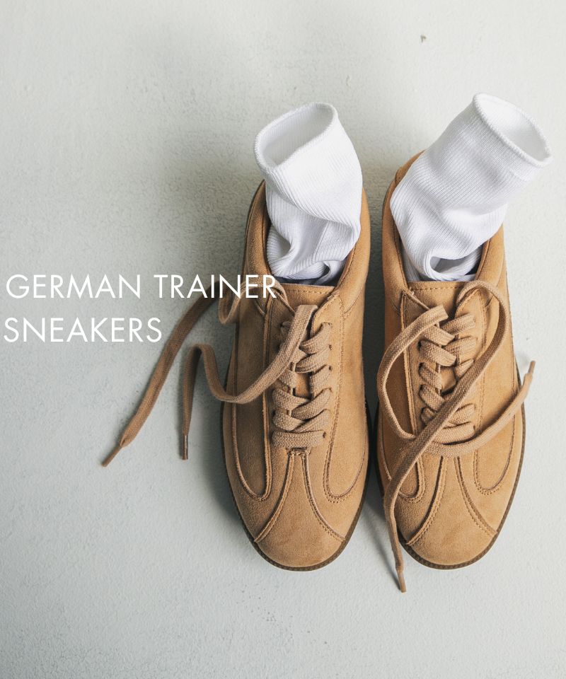 must have shoes「GERMAN TRAINER SNEAKERS」