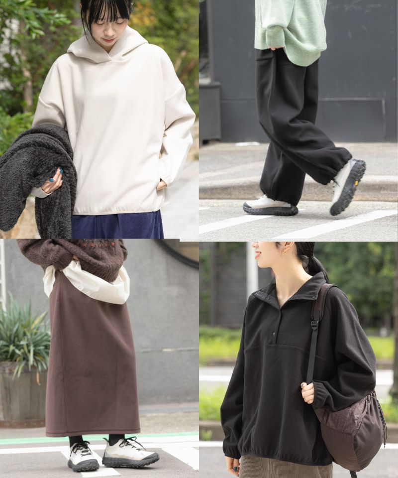 抜群の着心地「ウォームドジャージ」