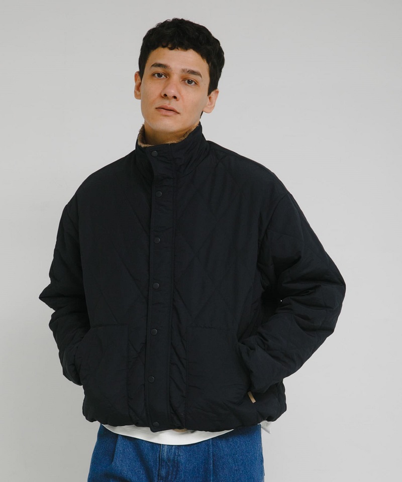 【再入荷】リバーシブルスタンドブルゾン