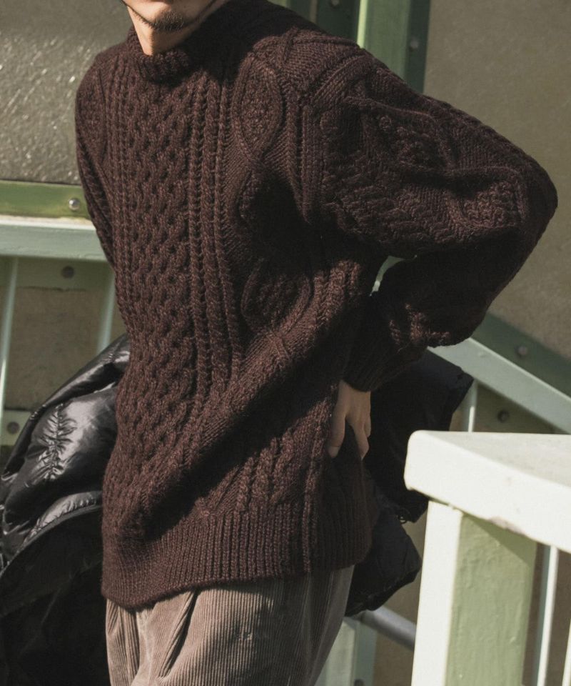 素材で選ぶウール混ニット