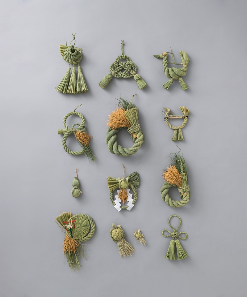 新しい年のはじまりに寄り添う 国産藁のしめ飾り特集