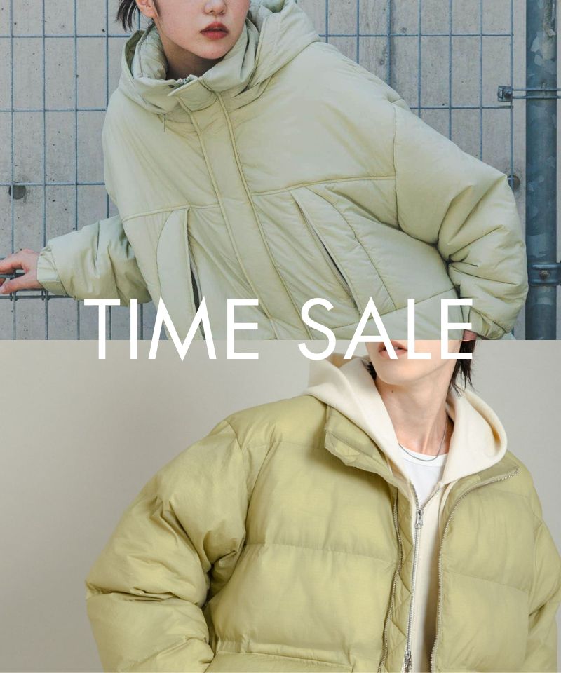 即着冬物をお得にゲット！期間限定タイムセール開催中！