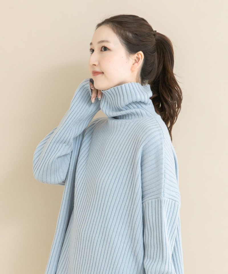 首元まであったか。ハイネック＆タートルネックTOPS
