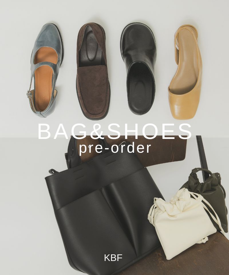 【Pre-order】1月以降に入荷の新作BAG＆SHOESを公開。