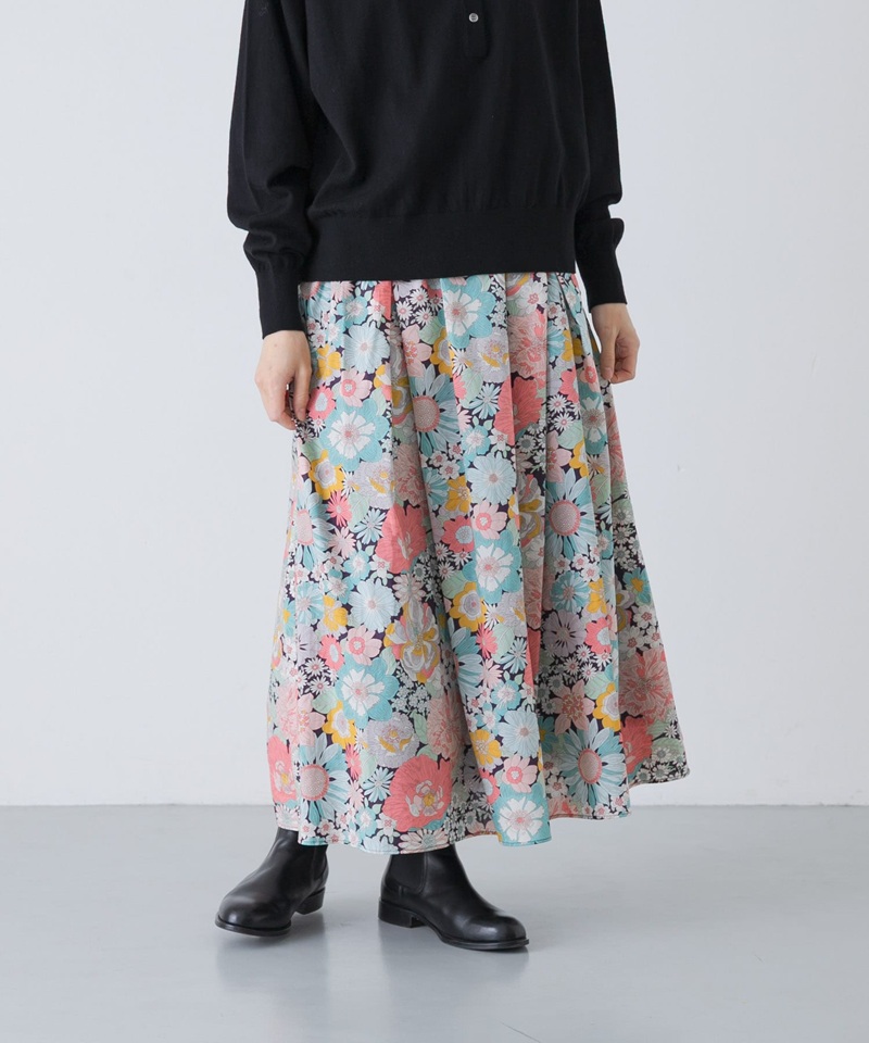 かぐれの名品 リバティプリントスカートをご紹介