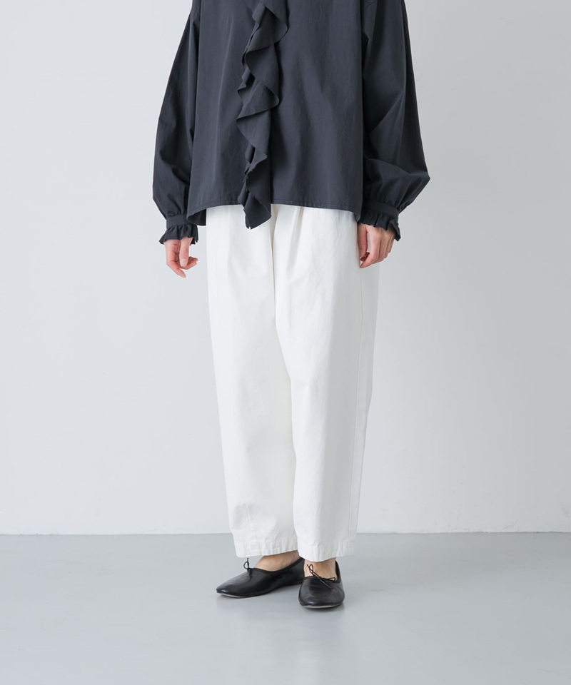 かぐれの名品 コットンクロップドパンツをご紹介