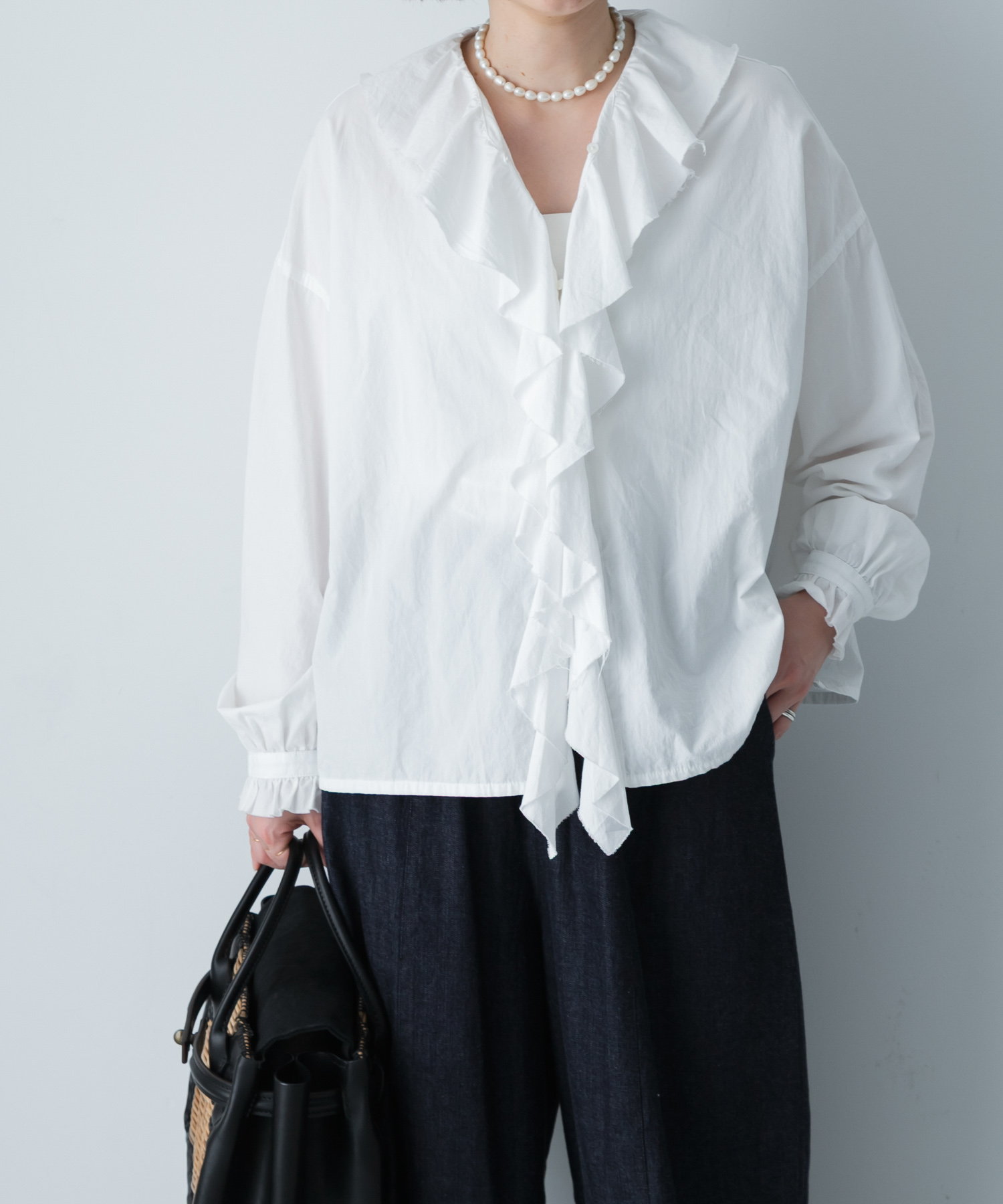 ＼コットンフリルカラーシャツの追加生産が決定！／