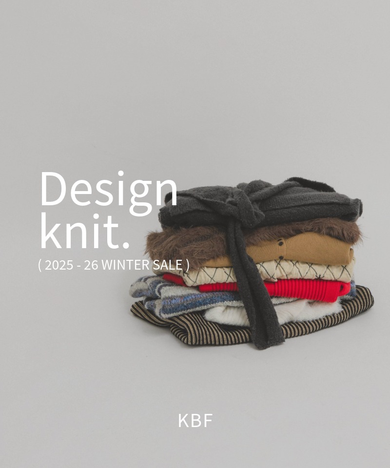 SALEでお得にゲットしたい、KBFのデザインニット