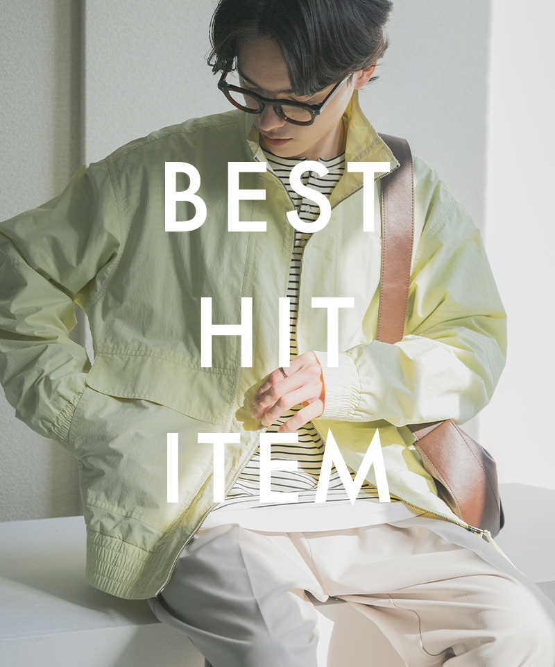 BEST HIT ITEM for MEN
